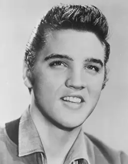 Publicity Prints: Elvis Presley Headshot, Showing