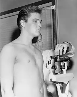 Elvis Presley joins the army