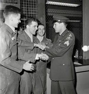 Elvis Presley Leaving Army