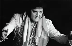 Sweating Prints: Elvis Presley Performing