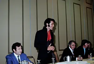 Elvis Presley At A Press Conference