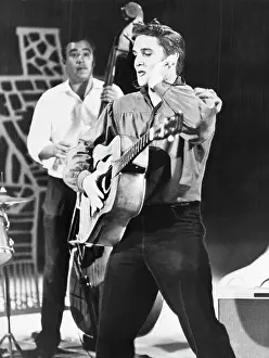 Body Image Prints: Elvis Presley Rehearsing for The Ed Sullivan Show