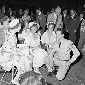 Margaretha Prints: Elvis Presley with Scandinavian Princesses