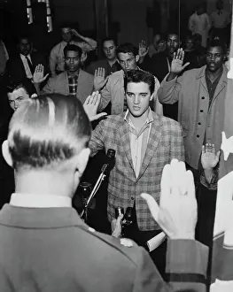 Elvis Presley is Sworn In