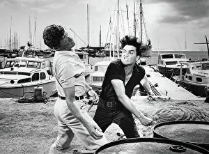 Snarling Prints: Elvis Punching Jeremy Slate