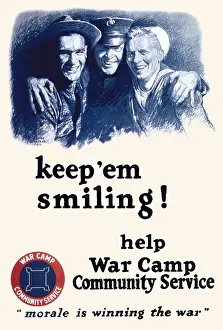Great War Prints: Keep em smiling!