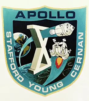Patch Prints: Emblem of Apollo 10 Mission