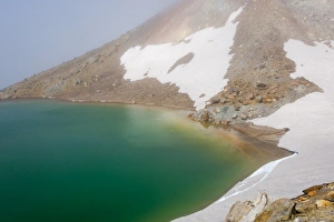 Images Dated 20th October 2015: Emerald lakes on the Tongariro Alpine crossing