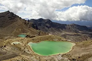 Emerald Prints: Emerald Lakes on Tongariro Alpine Crossing