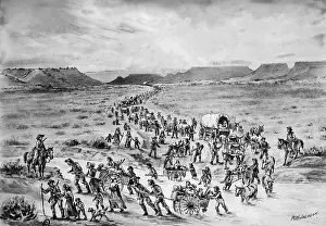 Emigrant Prints: Emigrants Heading West