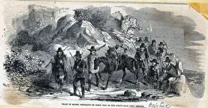 Emigrant Prints: Emigrants On The Way To Pikes Peak;Illus