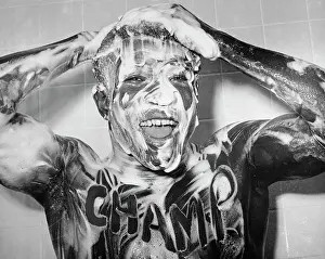 Emile Griffith Washing Himself