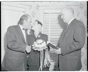 Edgewater Prints: Emmett Kelly, Bride and Minister