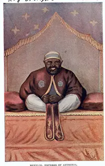 Emperor of Abyssinia Menelik