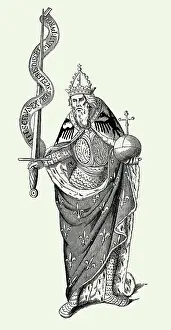 Charlemagne Prints: Emperor Charlemagne