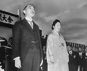 Hirohito Prints: Emperor and Empress of Japan