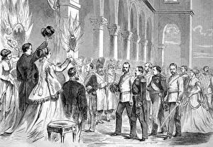 Original Date Prints: Emperor Franz Joseph I of Austria arriving for his visit to the World's Fair
