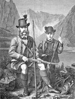 Caprid Prints: Emperor Franz Joseph I of Austria and Rudolf