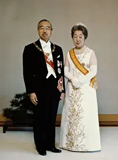 Emperor Hirohito and Empress Nagako