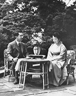 Hirohito Prints: Emperor Hirohito and Empress Nagako