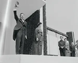 Hirohito Prints: Emperor Hirohito and Wife