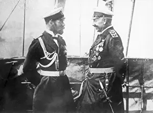 1910s Style Prints: Emperor Wilhelm II and Czar Nicholas II