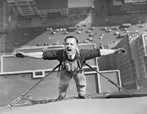 Empire State Building Window Washer