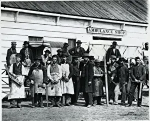 1860s Prints: Employees Of A Civil War Repair Shop