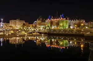 David Gn Photography Gallery: Empress Hotel at night in Victoria