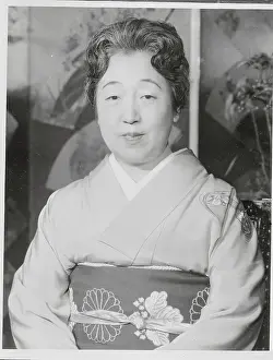 Nagako Prints: Empress Nagako Wearing Traditional Japanese Dress