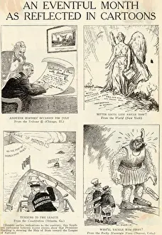 End of World War I as Seen in Cartoons