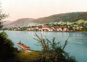 Danube Prints: Engelhartszell on the Danube, Austria, c