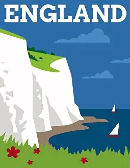 Images Dated 21st October 2017: England Travel Poster