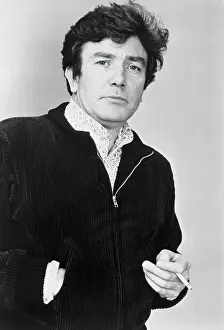 English Actor Albert Finney Holding Cigarette