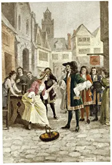 Respect Prints: English Actress Nell Gwyn