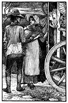 Little Boys Prints: English Artist & Illustrator, Walter Crane (1845-1915)
