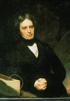Chemist Prints: English Chemist Michael Faraday