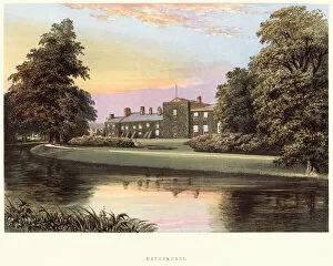 Images Dated 22nd January 2018: English Country Mansions - Netherhall, Cumbria, 19th Century