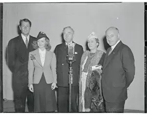 Cecil B Prints: English Nobility Visiting Cecil B. DeMille Backstage