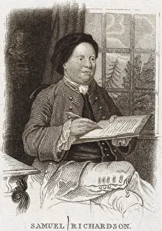 Crossed Prints: English Novelist Samuel Richardson