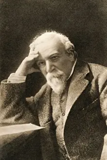 Support Prints: English Poet Robert Browning