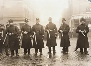 English Police Armed with Sporting Guns