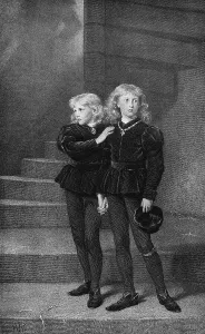 Rxx1 Prints: English Princes Looking Frightened