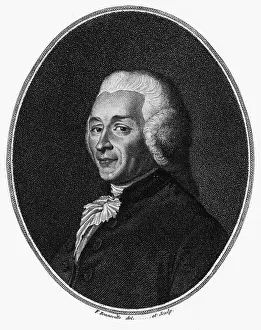 Guillotine Prints: Engraved Portrait Of J.I. Guillotin