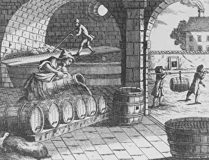 Pouring Prints: Engraving of a 17th-Century Brewery