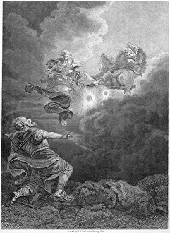 Prophet Prints: Engraving Of The Ascent Of Elijah