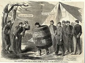 Drunk Prints: Engraving of Civil War Punishment for Drunkenness