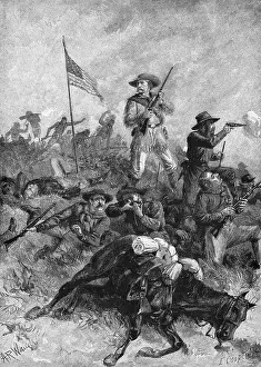 Final Prints: Engraving of Custer's Last Stand