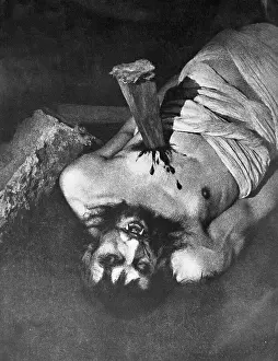 Engraving of the Death of a Vampire
