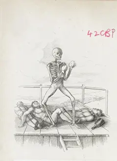 Engraving Entitled The Champion